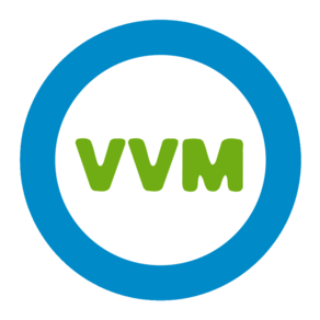 VVM logo vierkant transparant witte binnencirkel 781x781
